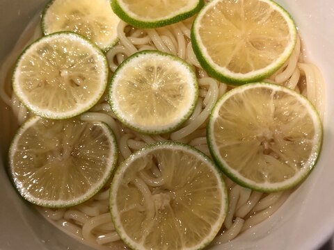 さっぱり〜すだち冷やしラーメン